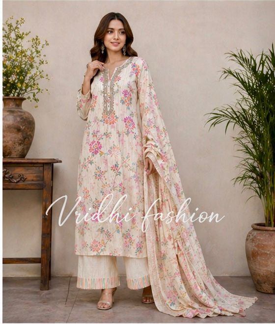 Unstitched pure cotton suit with cotton dupatta and cotton printed bottom price